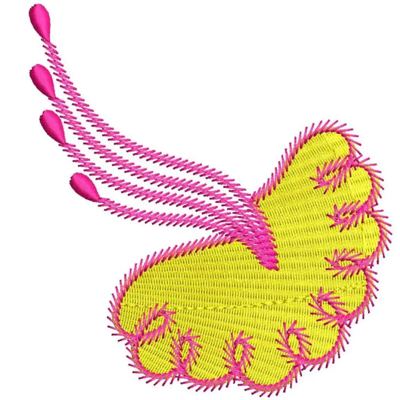 Abstract Indian Embroidery Design