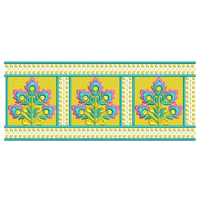 6X10 New Pattern Machine Embroidery Design