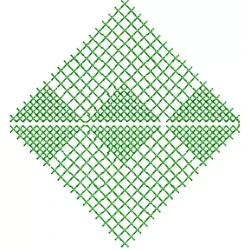 Square Cross Stitches...