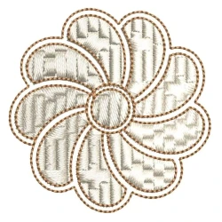 Free Floral Embroidery Design