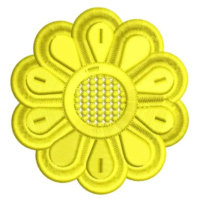 Floral Embroidery Design Freebie