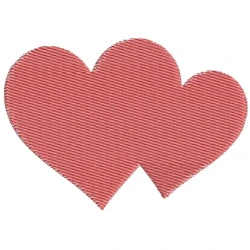 Hearts Embroidery Design