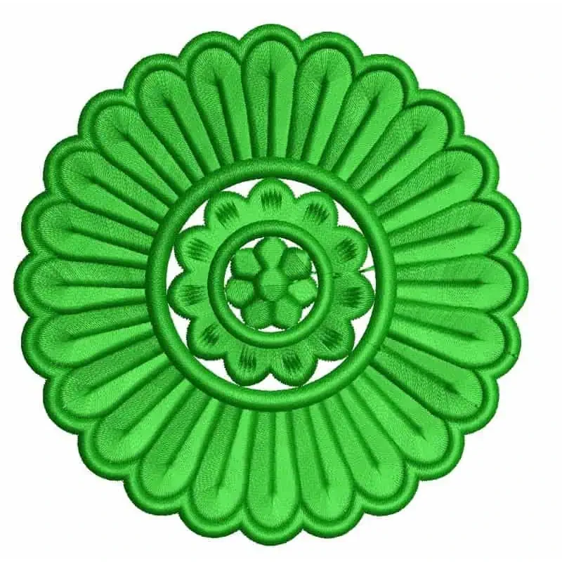 Floral Indian Embroidery Design