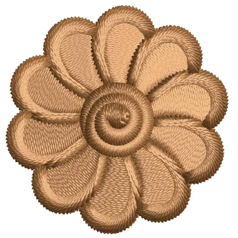 2x2 Floral Embroidery Freebie Design