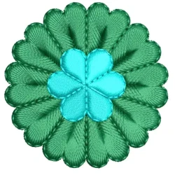 2x2 Smal Floral Flower...