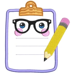 5x7 Notepad with Pencil...