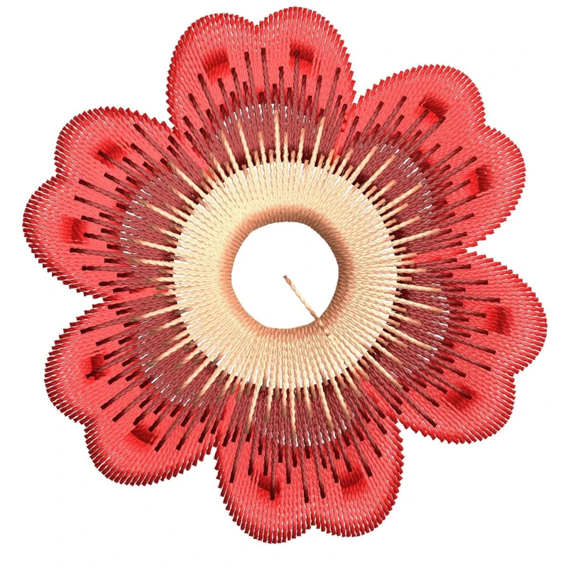 Sunburst Eyelet Blossom Freebie