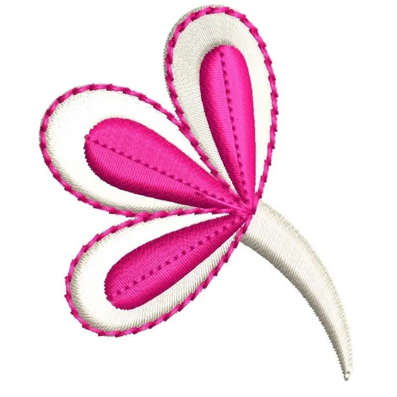 2x2 Mini Flower Embroidery Freebie