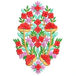 Floral Embroidery Design...