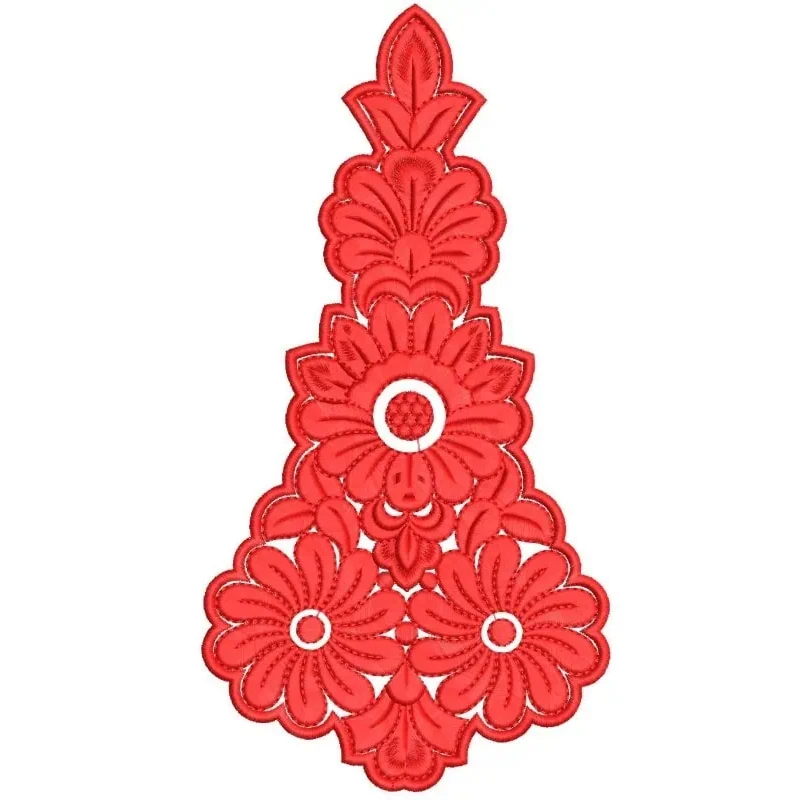 Long Indian Butta Freebie Design